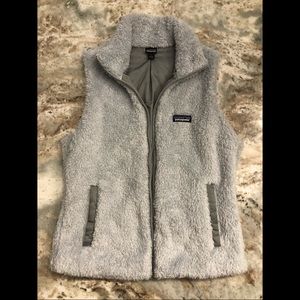 WOMENS LARGE PATAGONIA FUR VEST